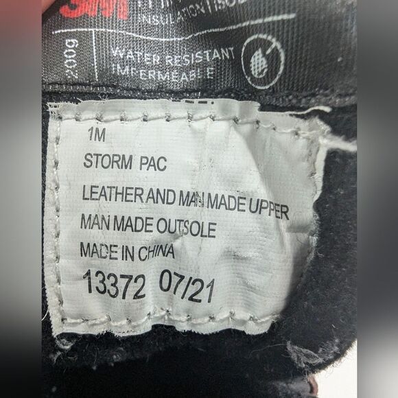 Kids Nevados Brown Hiking Leather Waterproof Snow Boots Sz 1 Storm Pac Insulated - Picture 4 of 9